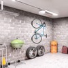 DIRZA Bike Wall Mount Rack with Tire Tray - Vertical
