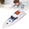Electronic Yacht Water Toy Realistic Racing Educational Multi Functional Speedboat