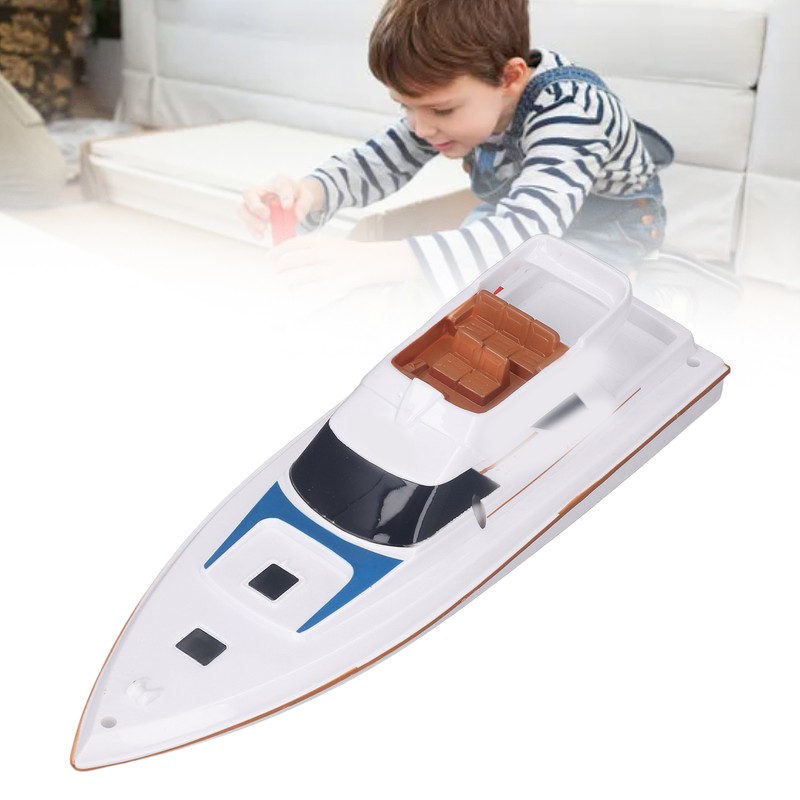 Electronic Yacht Water Toy Realistic Racing Educational Multi Functional Speedboat