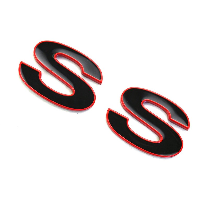 2Pc 1996-2002 Camaro SS Fender Emblem 3D Badge Nameplate Letter