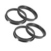 ACROPIX 57.1 to 65.1mm Hub Centric Rings Black - Pack