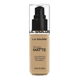 Base De Maquillaje Liquido La Color Truly Mate Cobertura 40g Natural