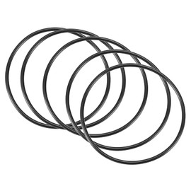 QUARKZMAN Nitrile Rubber 100 mm x 93 mm x 3.5 mm Black Pack of 5