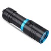 50m Outdoor Underwater Portable LED Torch Aluminium Alloy Waterproof Flahlight