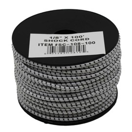 T.W Evans Cordage SC-108-100 1/8-Inch by 100-Feet Elastic Bungee Shock Cord