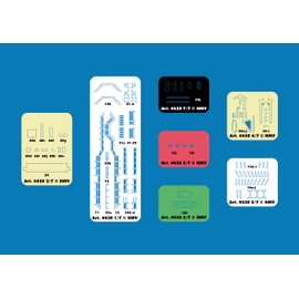 HMV HAMBURGER MODELLBAUBOGEN VERLAG Lasercut Detail Kit for Zenit