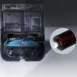 Jueeyien Self-Cleaning Rolling Brush Compatible with Roborock S8 Pro Ultra/S7 Max Ultra/S7 MaxV Ultra for Mop Washing and Dock Self-Cleaning, 4 Pack