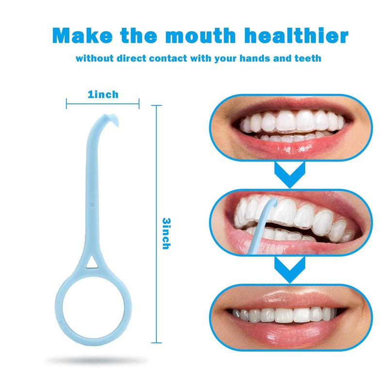 5 Pcs Aligner Removal Tool, Invisible Tooth Removal Aligner Chewies