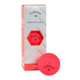 Callaway Golf Balls SUPERSOFT RED 25 3B SLEEVES (3 PACK) (Red/FF/Men's, Lady's, Jr)