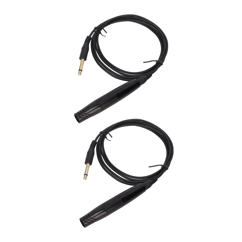 2pcs 5.9ft Tattoo Clip Cords RAC Interface Professional Copper Silicone