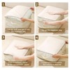 4 Pack Ultra Space Saving Self Compression Organizer Comforter Storage
