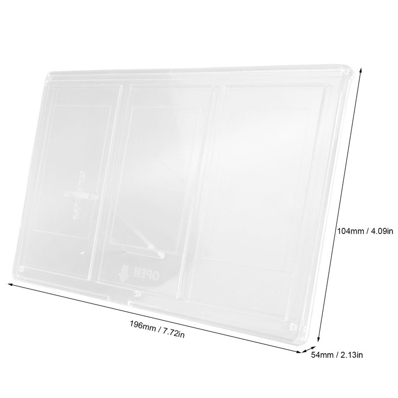 Small Polaroids Picture Frame for Photos, 3 Inch Transparent 3