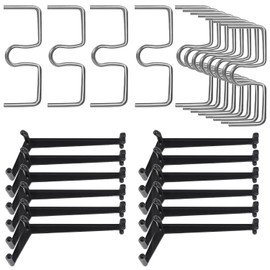 RNHDLY Pack of 30 Branch Pullers for Fruit Trees, 15 Plastic Branch Clips, Fruit Branch Separators and 15 M-Shaped Branch Separators, Branch Spreader for Garden Trees, Branch Bending Tool for Shaping