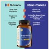 Citrato Magnesio Nutravia 400mg Cápsulas Sabor Vegano