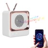 TV Shaped BT Speaker Wireless Lightweight Portable Mini Classic Style