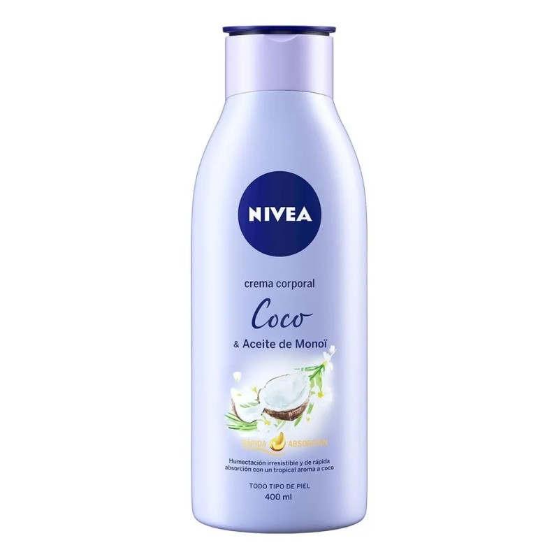 Crema Corporal Nivea Senses Coco Y Monoï 400ml
