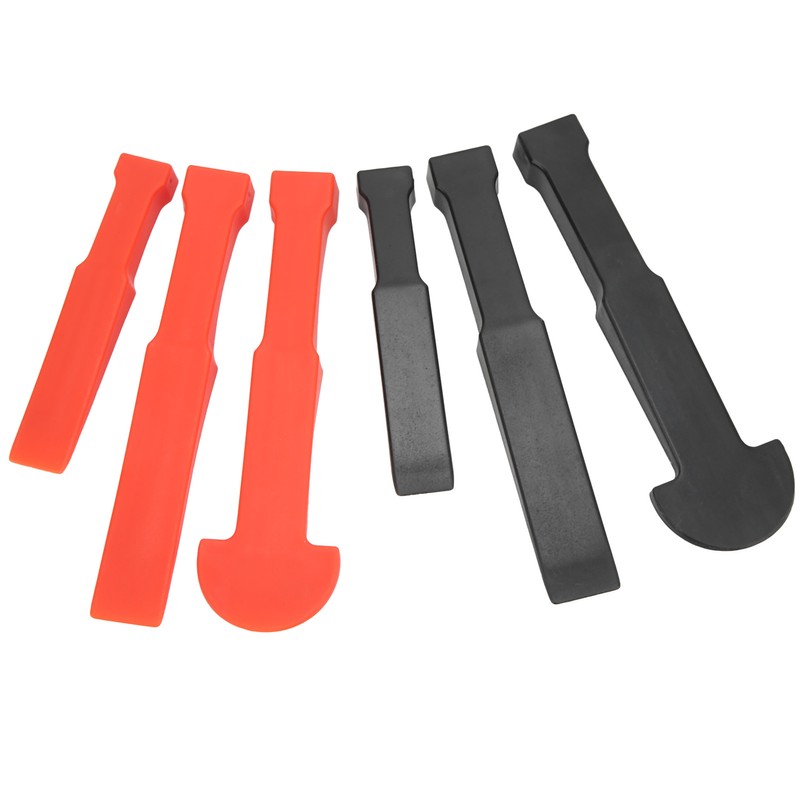 6pcs Non Marring Pry Bar Set Universal ABS Multi Wedge