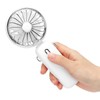 3 Gears Handheld Fan Mini Portable Table Cooler with Detachable