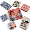 LANOLU Wine Fridge Magnets Set, Funny Magnets with Sayings, Set