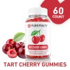 PUREFINITY Tart Cherry Gummies Raw Vegan Extract 60 Count (Pack