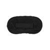 Eye Mask, No Gap, Black, For Sleeping, Ear-hook, Memory Foam,
