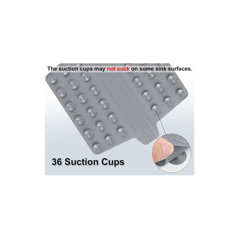 Sink Saddle, Kitchen Sink Mat, Divider Protector Mat, Silicone Protector