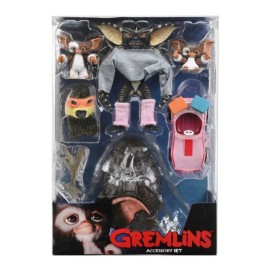 Neca Gremlis 1984 Set De Accesorios Con 2 Figuras De Gizmo Neca