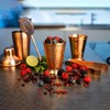 NKlaus 2 x 155 g copper cups pure copper (100%)