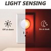 ZeahVeyora 6 Pack Red Light Night Lights for Sleep 0.5w