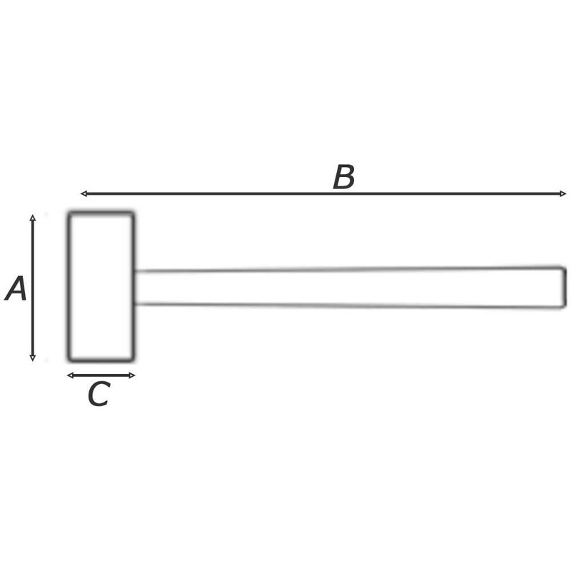Bahco (ba-ko) Shock – Less Hammer No Vibration Hammer 3625pu – 50 