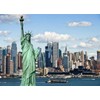 CORFOTO Fabric 8x6ft Statue of Liberty Backdrop Theme Photography America
