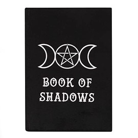 Black Magic Book of Shadows Velvet Look Notebook - 21cm x 14.8cm (1 Pc.) - Luxurious Design - Elegant Writing Companion - Perfect for Journaling & Sketching