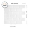 SMART TILES Peel and Stick Backsplash - 10 Sheets of