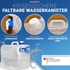 WASSERFELD ® [2 x 20L] Foldable Water Canister Including Leak-proof