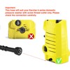YUET 5M High Pressure Washer Replacement Hose for Kärcher K