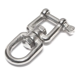 Anchor Swivel/Swivel Shackle/Chain Swivel/Chain Connector/Connector Made of Stainless Steel (Eye Fork, 10 mm)
