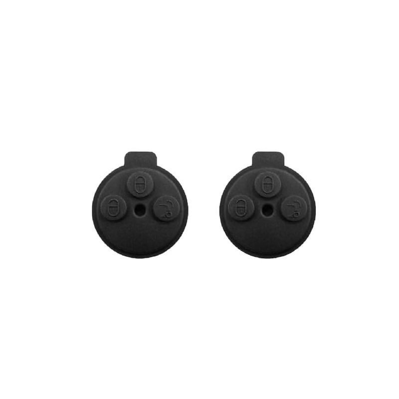 SALPIE 2 Pieces Replacement Buttons Remote Control Rubber Shell 3