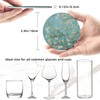 6 Pcs Van Gogh Almond Blossom Drink Coasters with Holder