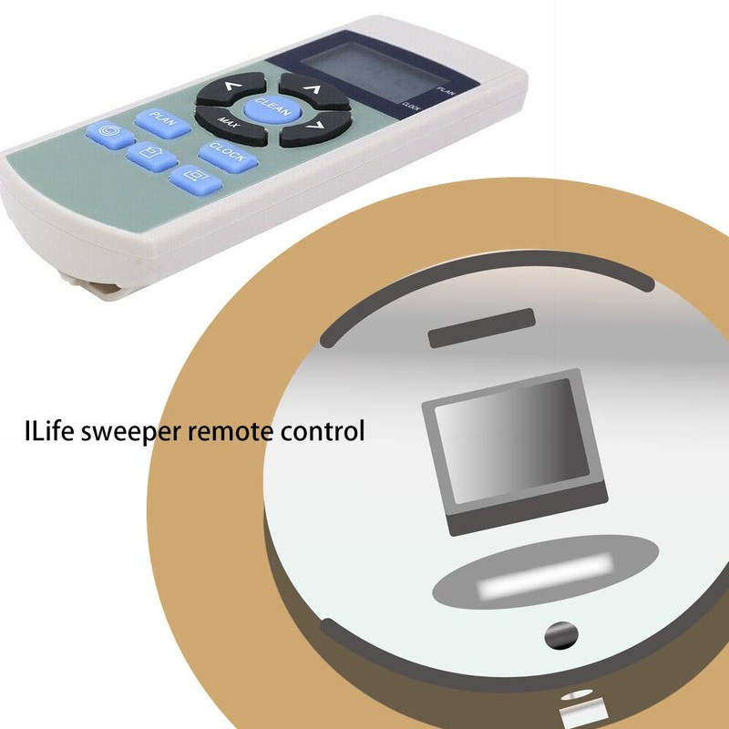Acxico 1Pcs Remote Control Replacement for Ilife A4S A4 V5S
