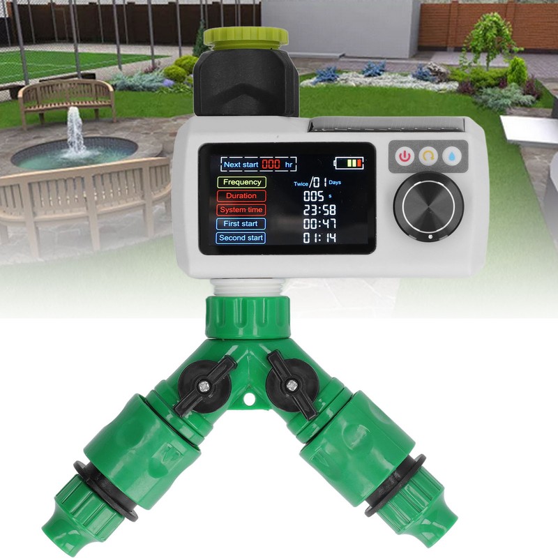 Solar Irrigation Timer 1.2V Ni MH Rechargeable Battery Rain Detection