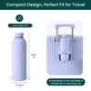 NOBL Stainless Steel Water Bottle,17 oz, 500 ml, Double Wall