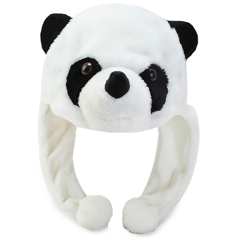 White Fang CA355 Autumn Winter Hat, Cold Protection, Cap, Panda,