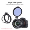 49mm Rapid Filter System Camera Lens ND Filter Metal Adapter