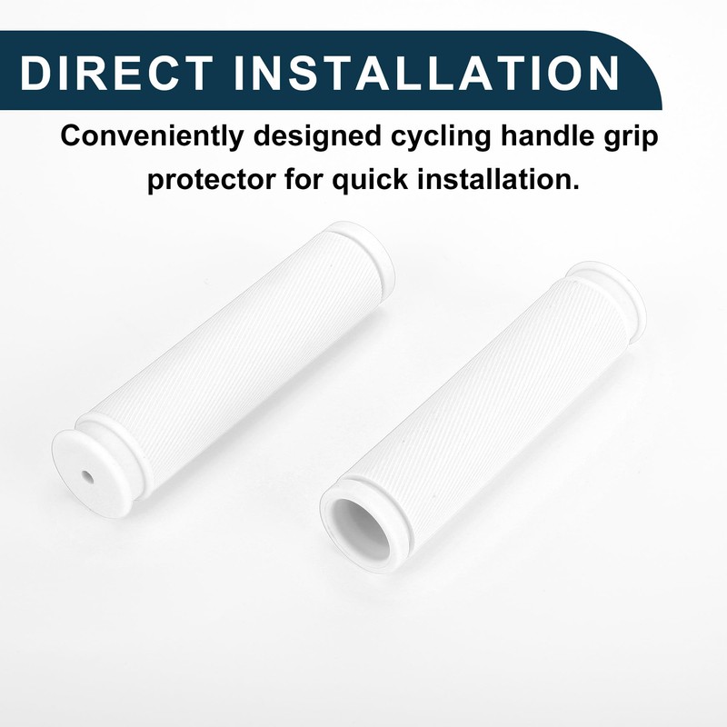 TUCKBOLD Bike Handlebar Grips Covers 125mm Long Lightweight | Bicycle