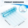 15.7 in x 4.9 ft Dog Door Replacement Flaps, Transparent