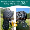 FLYMEI Outboard Motor Cover Fit 20-30 HP Motor, Full Boat