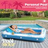 Premium Inflatable Tanning Pool Lounger | XL Inflatable Tanning Bed