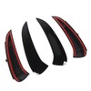 Pair of Rear Bumper Side Vent Spoiler Trim Left Right