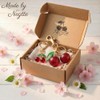 Adorable Cherry Keychain Bag Charm for Women