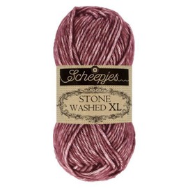 Scheepjes Yarn Stone Washed XL Yarn (850 - Garnet)